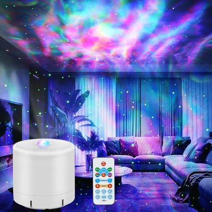 HERHOTER Galaxy Projector,Star Projector with Timer and Remote Control for Adults Bedroom Decoration, Party,Star Night Light - size: 3in