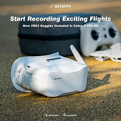 BETAFPV Cetus X FPV Kit Betaflight FC DVR Recording Function Ready to Fly