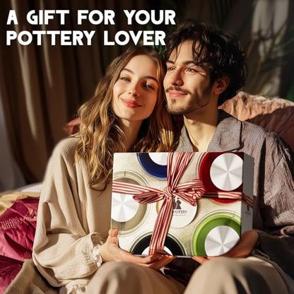 Catcrafter Pottery Wheel for Kids Teens Adults Beginners - Grey Pottery Kit - color: Grey