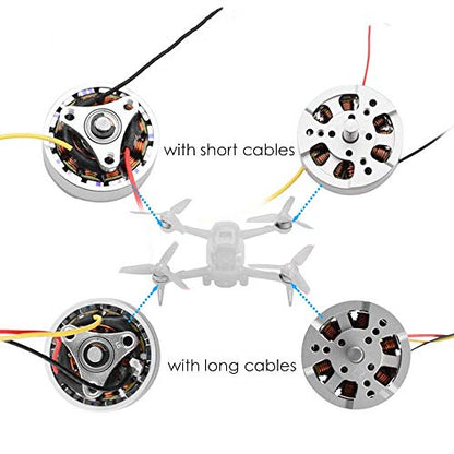 Gimbal Motor Compatible with DJI FPV Combo Drone (Long line Motor) - color: Long line motor