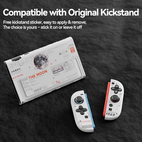 GeekShare Protective Shell Compatible with Switch 2 - color: The Moon-White