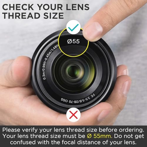 waka 55mm MC UV Filter - Ultra Slim 16 Layers Multi Coated Ultraviolet - size: 55mm