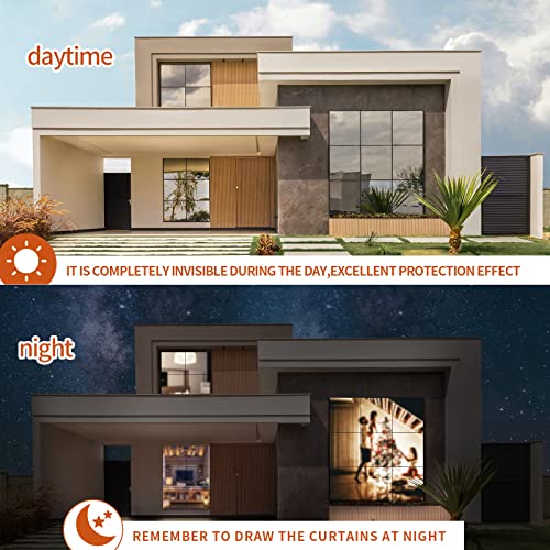 XIAWEI One Way Window Privacy Film with Tools, 27.6In×16.4Ft, Cosmic Black - color: Cosmic Black, size: 27.6 Inch x 16.4 Feet