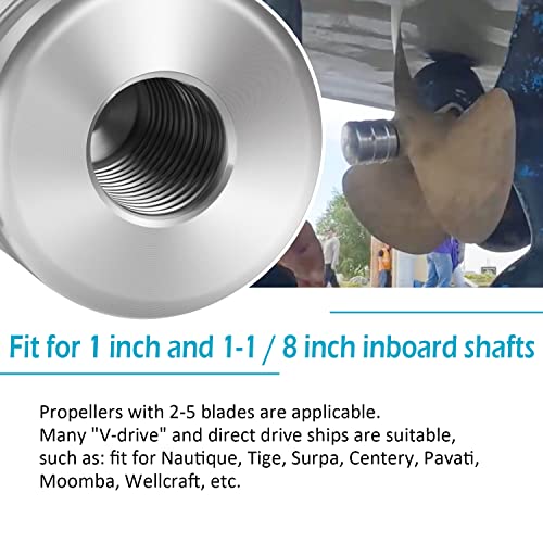 Prop Puller for Inboard Boats, Prop Knocker, Propeller Removal Tool, fit for 1" or 1 1/8" Propeller Shafts