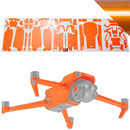 WRAPGRADE Skin Compatible with DJI Mavic 3 Pro (Butterfly Copper) - color: Butterfly Copper / Pro