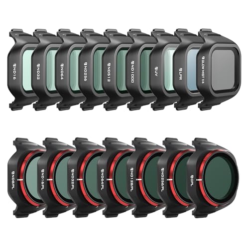 Freewell Mega 16-Pack Filter Kit for DJI Mini 5 Pro - style: Mega 16-Pack Filter Kit