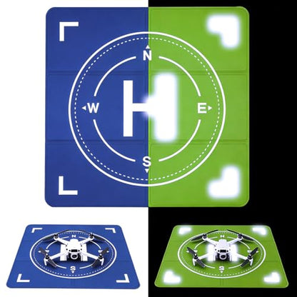 Drone Landing Pad Weighted, Foldable Launch Pad for DJI Drone Accessories