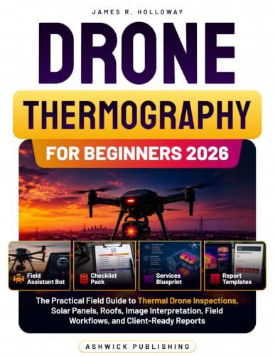 Drone Thermography for Beginners 2026: The Practical Field Guide to Thermal Drone Inspections, Solar Panels, Roofs, Image Interpretation, Field ... Reports (Ashwick Exam Prep Series™)