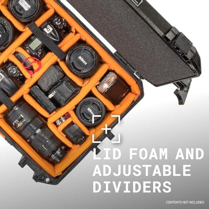 Pelican Vault V550 Hard Case (Camera, Pistol, Gear, Equipment) - style: With Padded Dividers