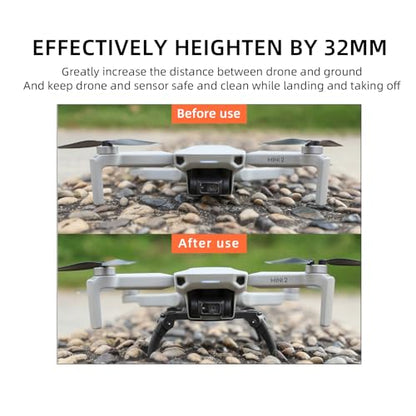 Landing Gear for DJI Mini 4K Accessories (Gray) - color: Gray