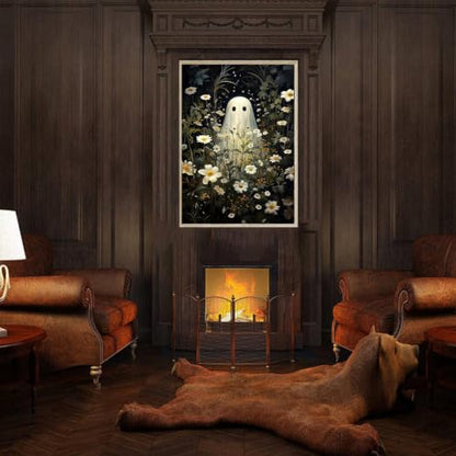 SUJINMEI Ghost Paint by Numbers Kit for Adults Without Frame 16X20 inch - color: MT20524-MG
