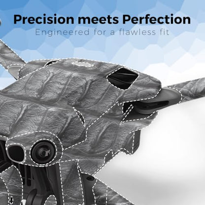 Drone Skin Compatible with DJI Mini 5 Pro - Gator Back - Premium 3M Vinyl Protective Wrap Decal Cover - Easy to Apply | Crafted in the USA by MightySkins - color: Gator Back, style: Matte Finish