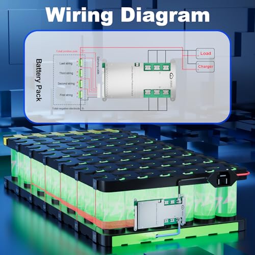 JKBMS JK-B2A24S30P 8S-24S 300A LiFePO4 BMS, Battery Management System - size: JK-B2A24S30P