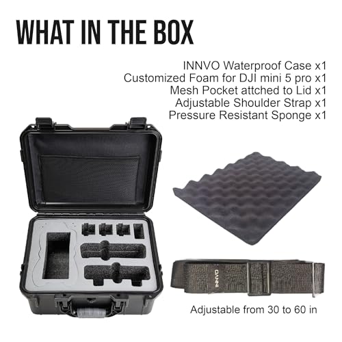 INNVO Hard Case for DJI Air 3S / Air 3