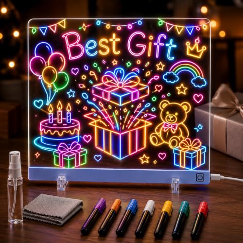 16 in LED Drawing Board; Corded and Non-Rechargeable (Blue) - color: Blue