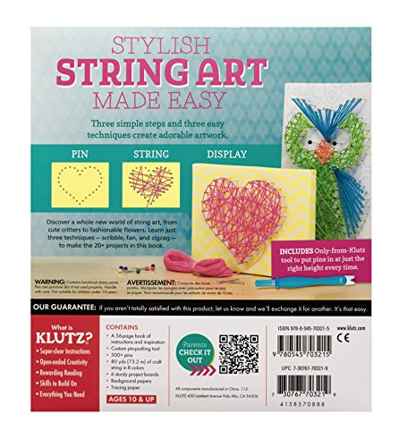 String Art: Turn string and pins into works of art - size: Medium