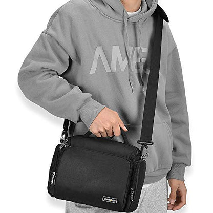 Cwatcun Camera Sling Bag Large, Crossbody DSLR Case for Canon/Nikon - size: 1.0 Large