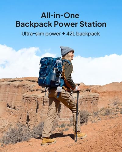 BLUETTI Solar Generator Handsfree 1 with 100W 268Wh Portable Power Station - style: BLUETTI Handsfree1+100W Solar Panel