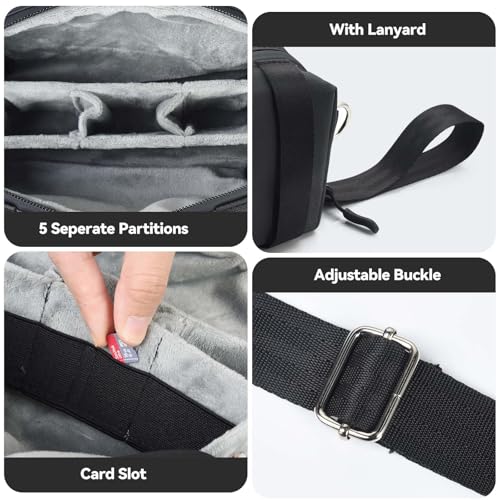 UTEBIT Carrying Bag for DJI Osmo Pocket 3, Portable Storage Carry Case - size: S