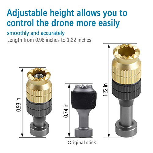 Hanatora Joy Stick for DJI Mavic Mini,SE,Mavic 2 Pro Zoom,Mavic Air Remote Controller,Aluminum Control Joysticks Accessories