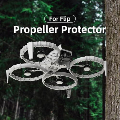 Bumper Guards with Landing Legs for DJI Flip Drone Accessories, Propeller Protetive Cover with Landing Feets Quick-Release Lightweight