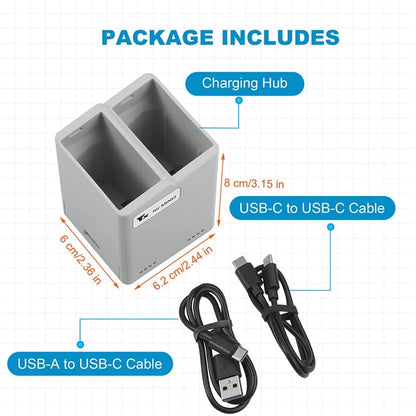 Two-Way Charging Hub for DJI MINI 3/3 PRO /4 PRO / 5 PRO Battery Charging Butler Drone Accessories