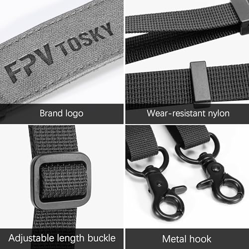 FPVtosky Balance Lanyard for DJI RC/RC 2 Controller, Lanyard Neck Strap for DJI Flip/Mini 5 Pro/Mini 4 Pro/Mini 3/Mini 3 Pro/Air 3S/Remote Controller Accessories [Not for RC pro]