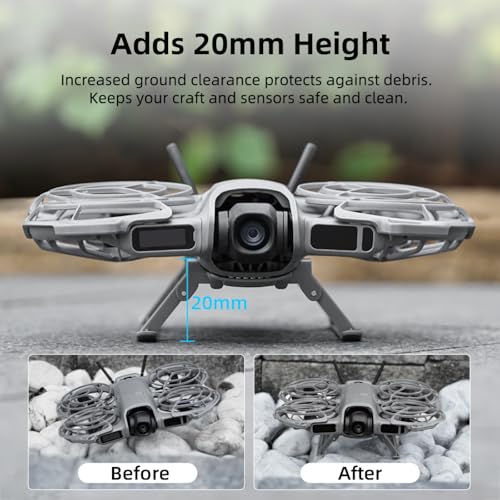 Extension Landing Gear for DJI NEO 2 Foldable Height Increasing Tripod Legs Gimbal Protection Fixed Protective Bracket Support Drone Accessories