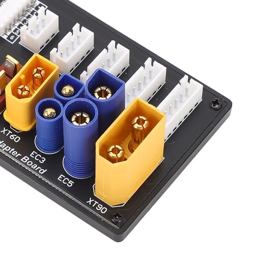 Parallel Charging Board XT90 XT30 EC3 EC5 T XT60 Battery Balance Charger Adapter Board, Compatible with Most Chargers IMAX B8 UN A6
