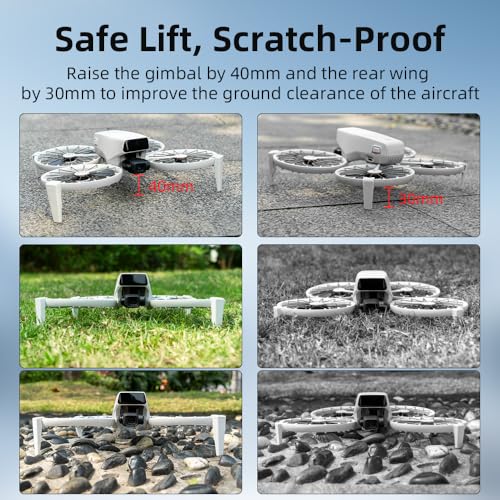BTG Landing Gear Landing Legs Extensions for DJI Flip Drone Accessories Parts