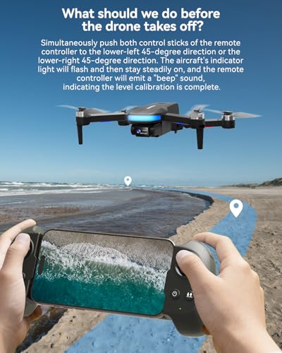 SIMREX 4K FPV Drone with Brushless Motor for Beginners & Teens — 40-Min Flight, Optical Flow Positioning, Gesture Control & VR Mode, Foldable Camera Drone Gift for Kids Ages 8+ (Black) - color: Black