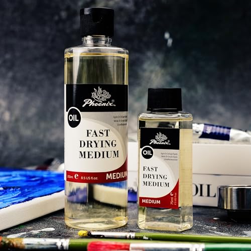 PHOENIX Fast Drying Oil Medium - 8.5 Fl oz. / 250ml Bottle - style: Fast Drying Medium 8.5 Fl Oz.