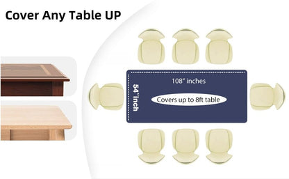 Evershine (12-Pack Heavy Duty Plastic Table Covers Tablecloth (Reusable) (Rectangle 54" X 108", Navy Blue) - color: Navy Blue, size: 12 PACK Rectangle 54" X 108"
