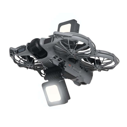 LED Night Flight Light for DJI Neo 2 Rechargeable Quick Release Navigation LED Night Lights Anti-Collision Warning Light Drone Landing Gear Protector with Three-Mode Lighting (SET) - color: SET