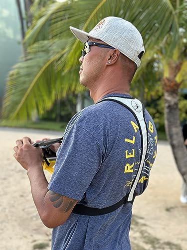 Zero Gravity Hands-Free RC Shoulder Harness/Lanyard Body Mount for DJI RC Controller (Mini 3 Pro) Innovative Two Position Locking Holder, Secure Controller to Pilot's Body, Patent Pending