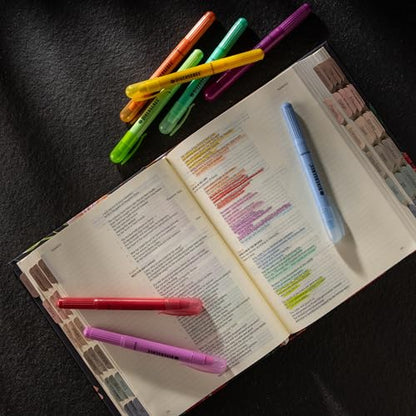 DIVERSEBEE Bible Highlighters and Pens No Bleed (Sorbet) - color: Sorbet