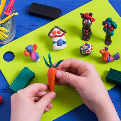 Poen 360 Pcs Air Dry Clay 24 Colors with Tools, Modeling Clay for Kids