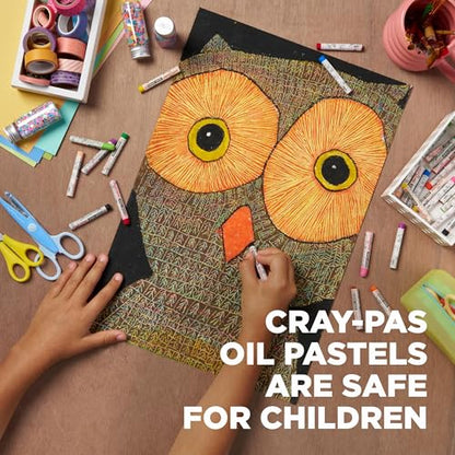 SAKURA Cray-Pas Junior Artist Oil Pastel Set, 432 Pieces, for Classrooms - style: Colorpack 432 Pc