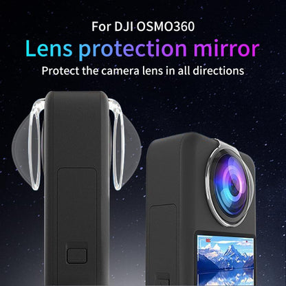 Screen Protector+Lens Guard for DJI OSMO 360, Camera Lens Protector Anti-Scratch PC Lens Cover for OSMO 360 Accessories