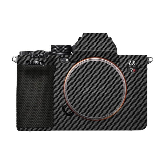 Anti-Scratch Camera Cover Skin Sticker for Sony Alpha A7RV A7R5 A7RM5 Protector Vinyl Film Skin Protective Decoration (Carbon Fiber Black) - color: Carbon Fiber Black