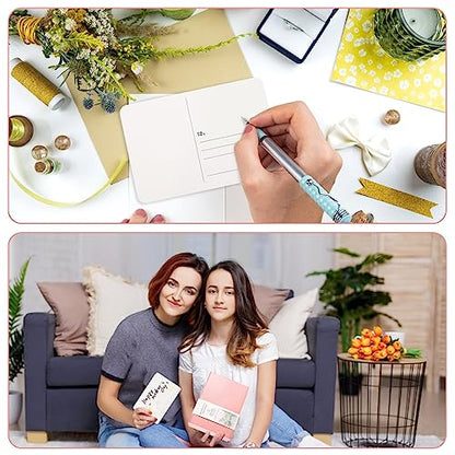 Prudiut Watercolor Postcards 4x6, 48 Sheets, 140Lb/300Gsm Cotton - color: Pink