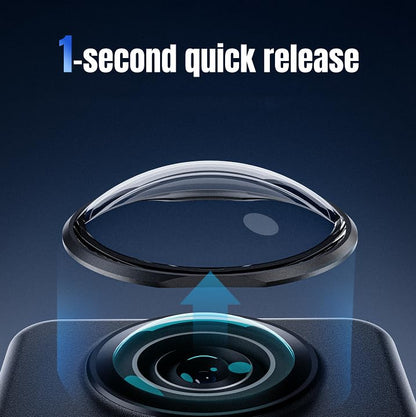 Lens Guard/Lens Protective Cover Compatible with DJI Osmo 360/Osmo 360 II, High-definition Anti-Scratch,Waterproof Dustproof (PC Material) - color: PC Material
