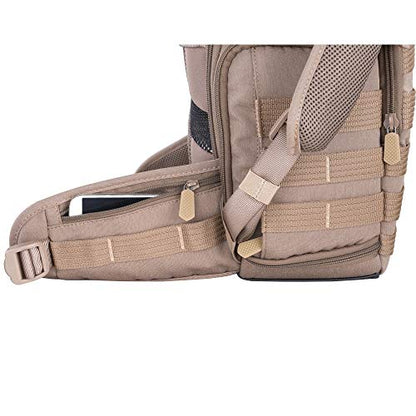 VANGUARD VEO Range T48 Backpack for Pro DSLR/Mirrorless Cameras, Tactical Style – Beige - style: Veo Range T48 Bg