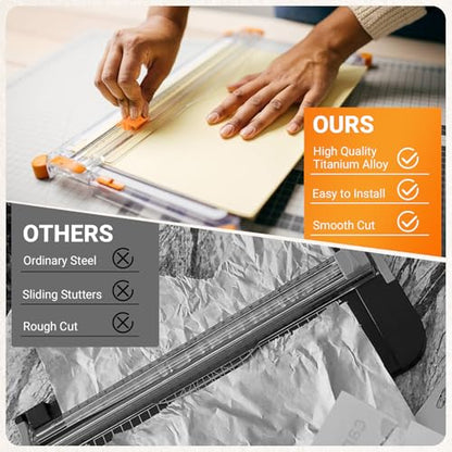 195960-1001 Paper Cutter Blades for Fiskars 9" & 12" Personal Paper Trimmer