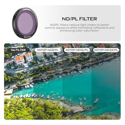 Freewell Bright Day 3-Pack Magnetic ND/PL Filters for DJI Neo - style: Bright Day ND/PL Kit