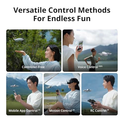 DJI Neo Fly More Combo, Mini Drone With 4K UHD Camera for Adults - style: DJI Neo Fly More Combo (3 Batteries, RC-N3)