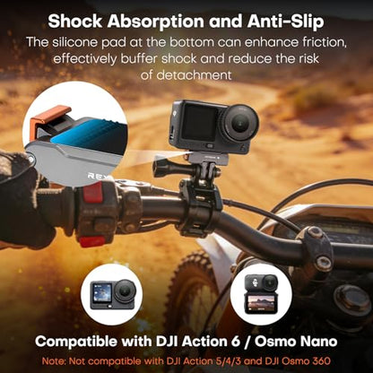 REYGEAK 360° Magnetic Quick Release Mount for DJI Action 6/Osmo Nano - color: for DJI Action 6/Osmo Nano