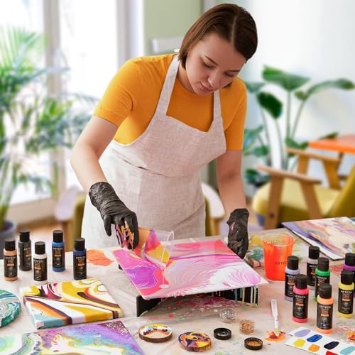 ARTEZA Premium Canvas Boards for Painting, 5 x 7, 8 x 10, 9 x 12, 11 x 14 Inches, Multipack of 28, White Canvas for Acrylic, Oil and Gouache Painting - size: 5 x 7, 8 x 10, 9 x 12, 11 x 14 Inches