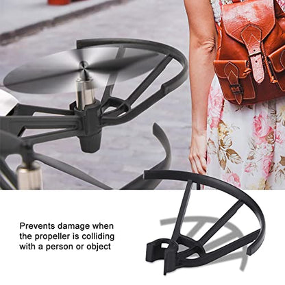 Agatige Drone Propellers Protectors, 4pcs/Set Ropellers Guard Strap Protector Removable Propellers Protector Anti-Collision Bumper Protective Cage Accessory for DJI Tello