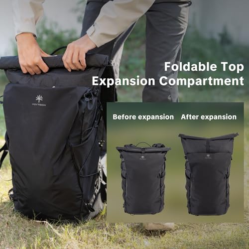 PGYTECH OnePro Ultralight Camera Backpack 30L with 16" Laptop Sleeve - color: Space Black, size: 30L